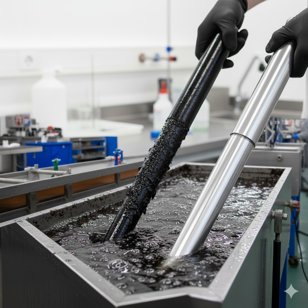 Abbeizen / Entschichten– Detail