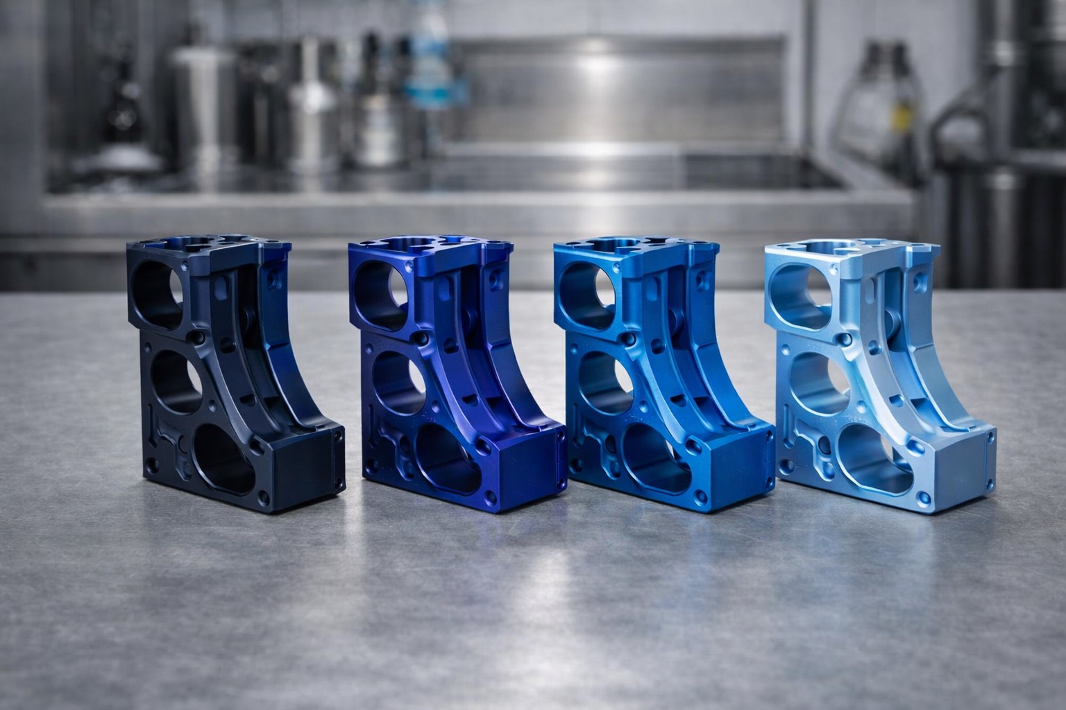 Eloxieren – Ergebnis